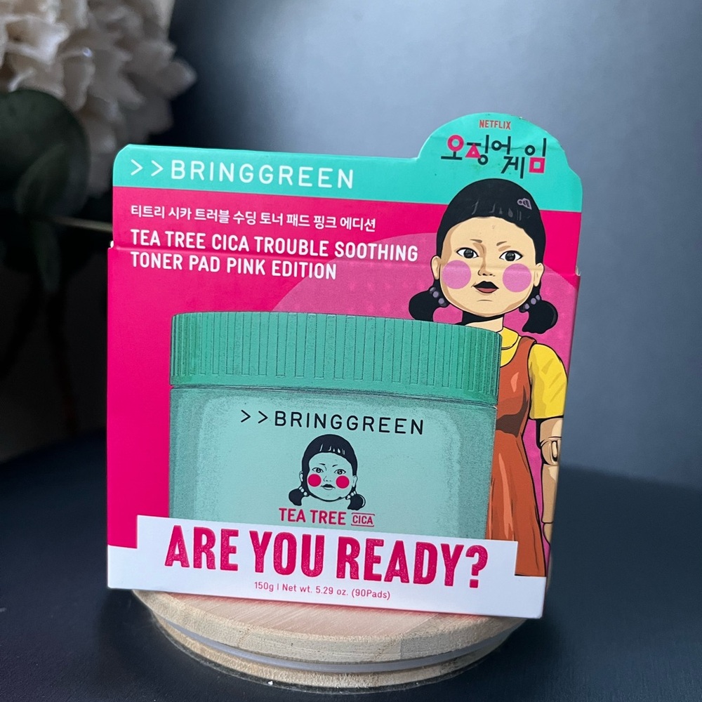 Tea Tree Cica Trouble Soothing Toner Pad Pink Edition